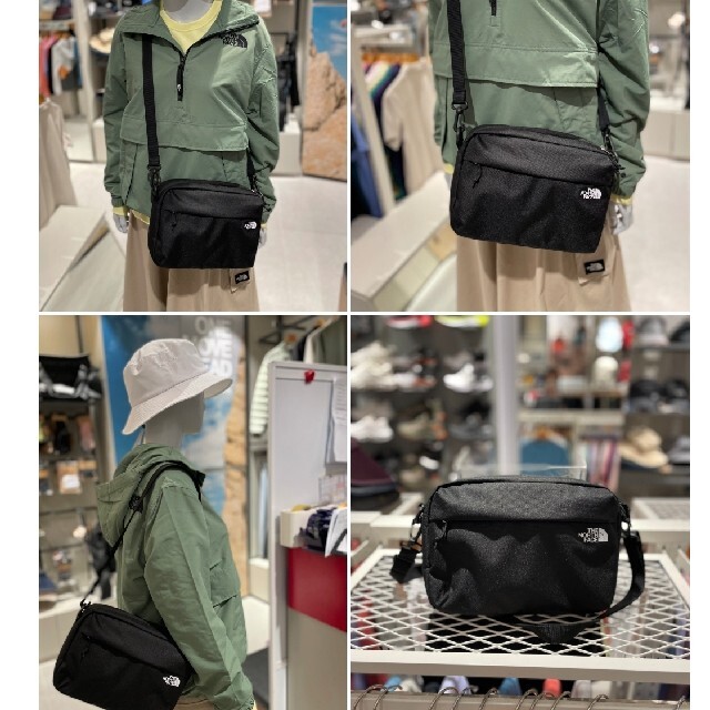 THE NORTH FACE(ザノースフェイス)の新作！ノースフェイス　BASIC　ショルダーバッグ　クロス　ボディ　韓国　黒 レディースのバッグ(ショルダーバッグ)の商品写真