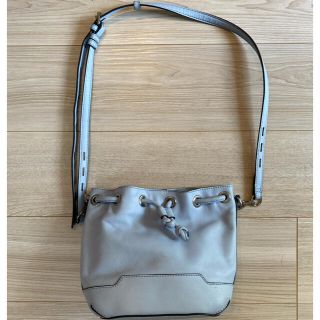 レベッカミンコフ(Rebecca Minkoff)のレベッカミンコフ、ミニショルダーバッグ、ライトブルー、美品(ショルダーバッグ)