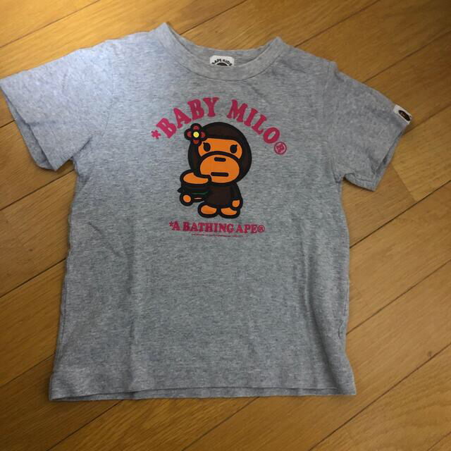 A BATHING APE(アベイシングエイプ)のベイプキッズ  Ｔシャツ　100 キッズ/ベビー/マタニティのキッズ服女の子用(90cm~)(Tシャツ/カットソー)の商品写真