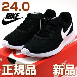 ナイキ(NIKE)のナイキ スニーカー レディース タンジュン ブラック 24cm 新品(スニーカー)