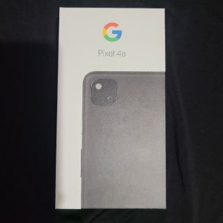 グーグルピクセル(Google Pixel)の【新品未使用】Pixel4a 128GB Black【SIMロック解除済み】 (スマートフォン本体)