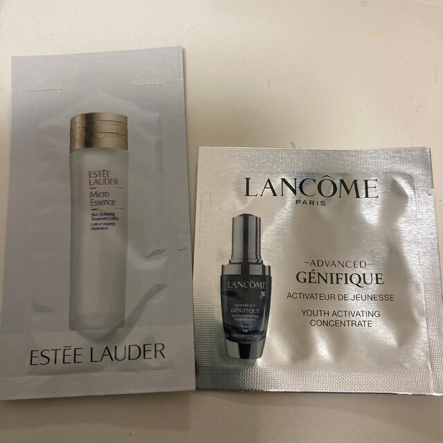 Estee Lauder(エスティローダー)の新品エスティローダーとランコムセット コスメ/美容のキット/セット(サンプル/トライアルキット)の商品写真