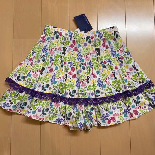 アナスイミニ(ANNA SUI mini)の【ご専用】ANNA SUImini 130【新品】♡フルーツ柄♡(スカート)