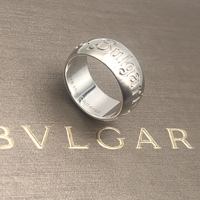 リングBVLGARI 125周年記念　リング　19号　セーブザチルドレン　ネックレス