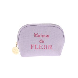 メゾンドフルール(Maison de FLEUR)の新品Maison de FLEUR オーガニックコットンティッシュケース　ポーチ(ポーチ)