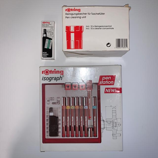 rotring(ロットリング)のrotring isograph インテリア/住まい/日用品の文房具(ペン/マーカー)の商品写真