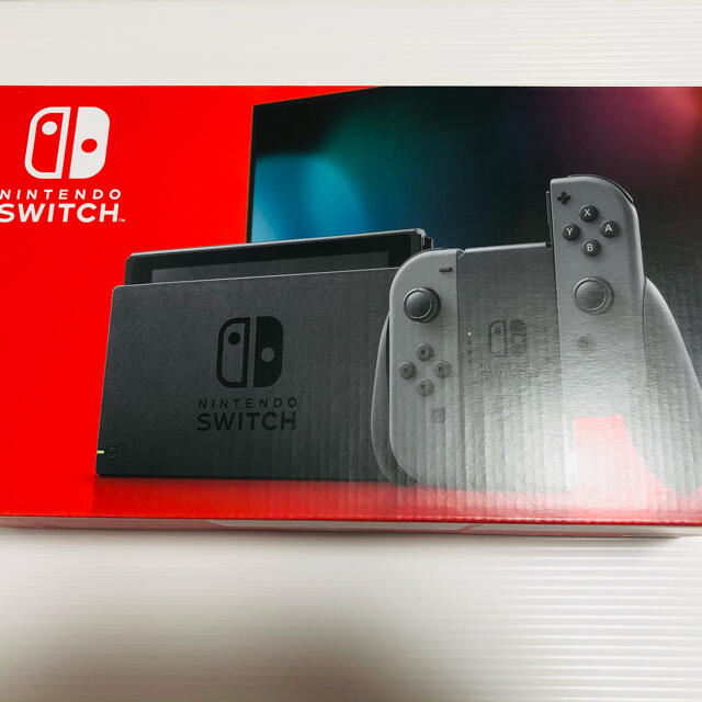 任天堂スイッチ本体 新品、未使用、未開封品!グレー 保証印有り