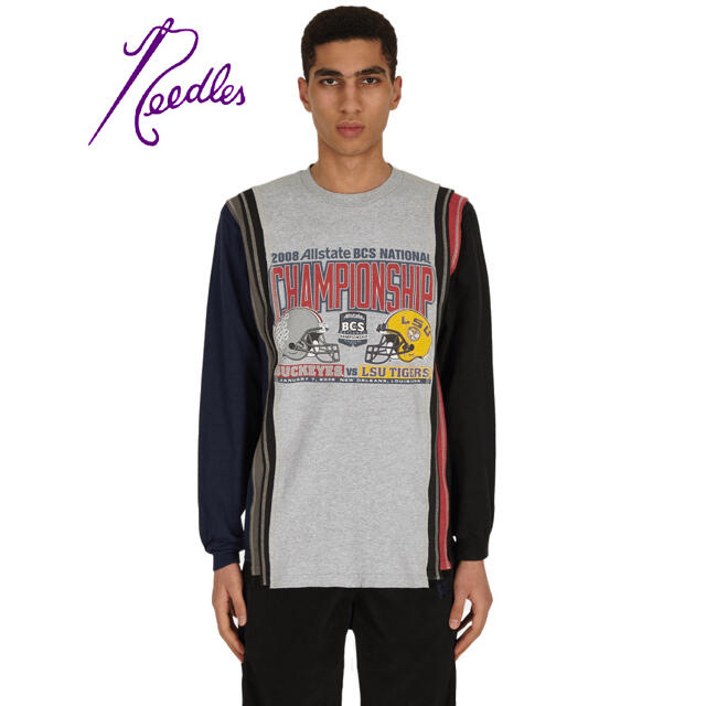 Needles - Rebuild by Needles 7Cuts L/S TEE M sizeの通販 by