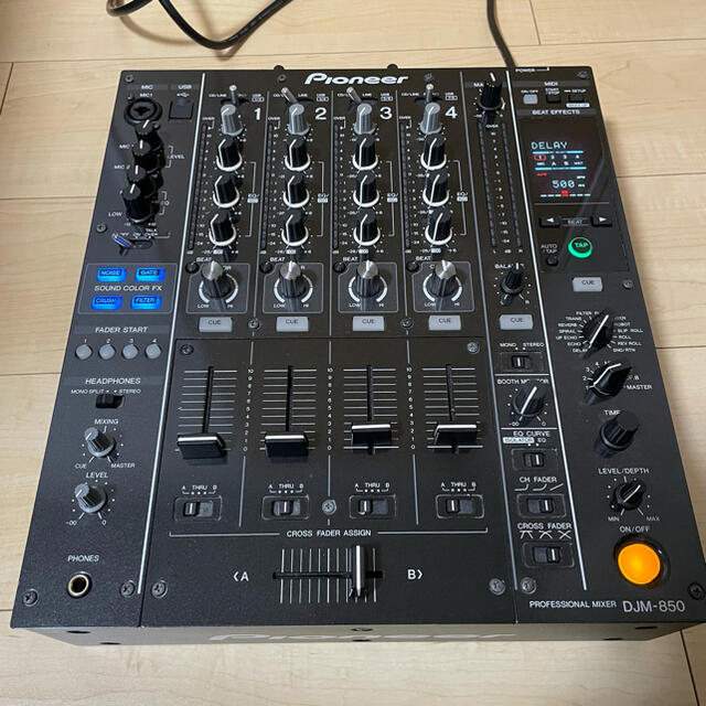 Pioneer(パイオニア)のPioneer DJミキサー DJM-850k 13年製 楽器のDJ機器(DJミキサー)の商品写真