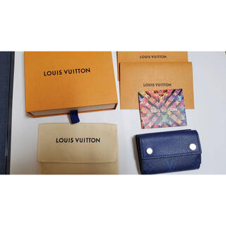 ルイヴィトン(LOUIS VUITTON)のルイヴィトン　小財布　モノグラムコバルトブルー　トム様専用(財布)