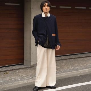 SUNSEA "N.M w/耳 Straight Pants" 21ss