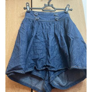 イング(INGNI)の可愛い！ショートパンツ キュロット スカート　デニム(キュロット)