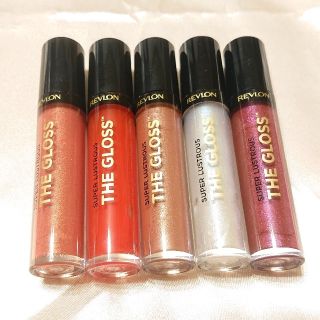 レブロン(REVLON)のレブロン スーパー ラストラス ザ グロス 5本セット(リップグロス)