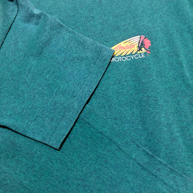 Indian(インディアン)の90’s Indian Motocycle Tシャツ メンズのトップス(Tシャツ/カットソー(半袖/袖なし))の商品写真