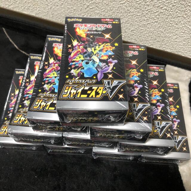 シャイニースターv ポケモンカード　10boxセット