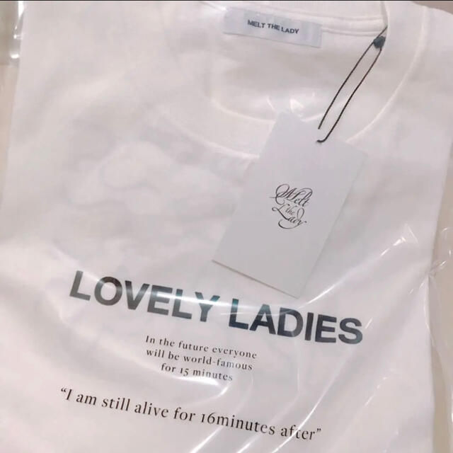 Bubbles(バブルス)のMelt the lady メルトザレディ   ノベルティ  Tシャツ レディースのトップス(Tシャツ(半袖/袖なし))の商品写真