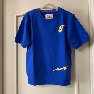 ホッカイドウニホンハムファイターズ(北海道日本ハムファイターズ)のファイターズ×ニコアンド　コラボTシャツ　ブルー(Tシャツ(半袖/袖なし))