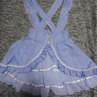 アクシーズファム(axes femme)の新品 axes femme KIDS サス付きボリュームスカート(スカート)