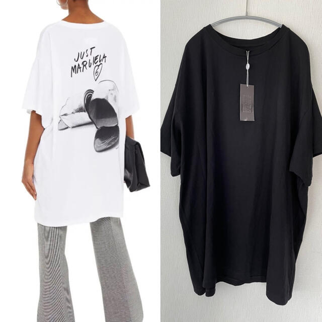 【新品】MM6 MaisonMargiela  Tシャツ ワンピースブラックサイズ表記