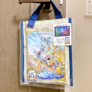 ディズニー(Disney)の【新品】ディズニー　レジャーシート　15周年　ディズニーシー(キャラクターグッズ)