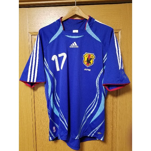 新品】 2006-2007 サッカー 日本代表 ユニフォーム 稲本潤一 正規品