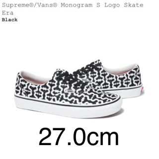 シュプリーム(Supreme)のsupreme vans シュプリーム　バンズ　sロゴ　モノグラム(スニーカー)