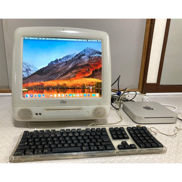 Mac (Apple)(マック)のiMac G3 液晶モニター化済（ブラウン管、内部除去） スマホ/家電/カメラのPC/タブレット(デスクトップ型PC)の商品写真