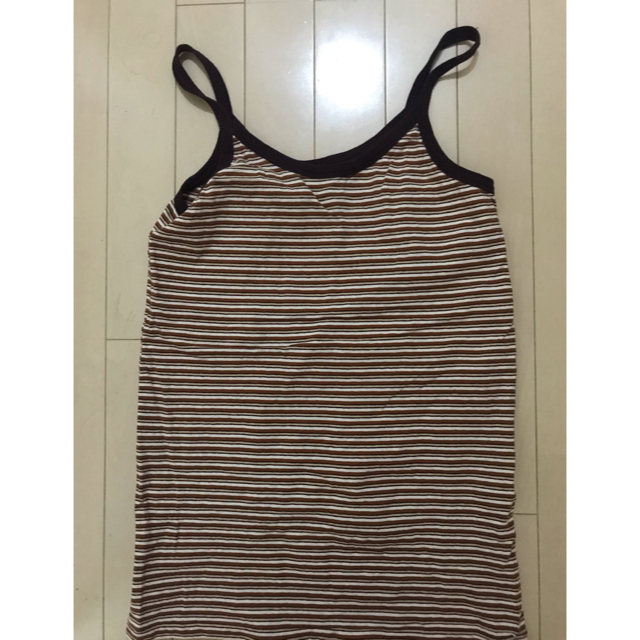 BEAUTY&YOUTH UNITED ARROWS(ビューティアンドユースユナイテッドアローズ)の＜6(ROKU)＞BORDER CAMISOLE/キャミソール レディースのトップス(キャミソール)の商品写真