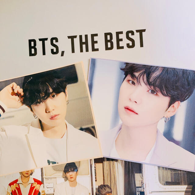 BTS,THE BEST ファンクラブ特典⭐️限定ステッカー2点⭐️SUGA エンタメ/ホビーのタレントグッズ(アイドルグッズ)の商品写真