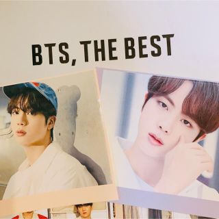 ボウダンショウネンダン(防弾少年団(BTS))のBTS,THE BEST ファンクラブ特典⭐️限定ステッカー2点⭐️JIN ジン(アイドルグッズ)