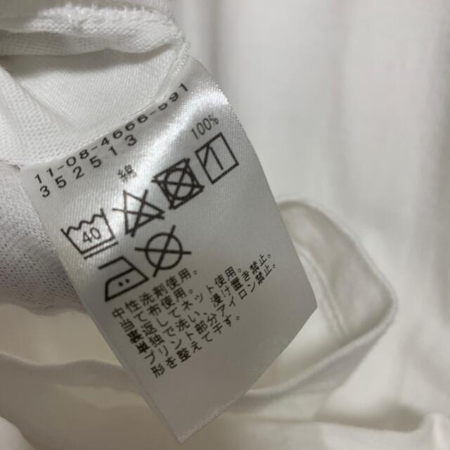 BEAMS(ビームス)のBEAMS Tシャツ メンズ　M ホワイト　品番44 メンズのトップス(Tシャツ/カットソー(半袖/袖なし))の商品写真