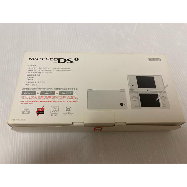 ★電源確認のみ　新品未使用　完品　Nintendo DSi ホワイト 超美品★ 9