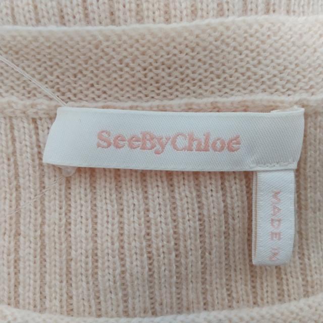 SEE BY CHLOE(シーバイクロエ)のシーバイクロエ 半袖セーター サイズM - レディースのトップス(ニット/セーター)の商品写真