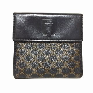 セリーヌ(celine)のCELINE(セリーヌ) Wホック財布 マカダム柄(財布)