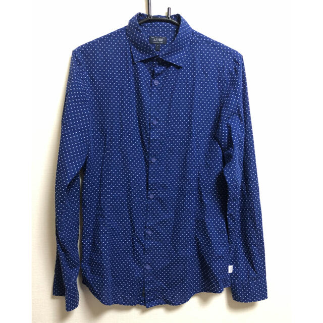 ARMANI JEANS(アルマーニジーンズ)のアルマーニ　シャツ　長袖　未使用 メンズのトップス(Tシャツ/カットソー(七分/長袖))の商品写真