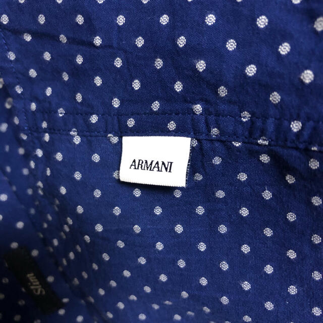 ARMANI JEANS(アルマーニジーンズ)のアルマーニ　シャツ　長袖　未使用 メンズのトップス(Tシャツ/カットソー(七分/長袖))の商品写真