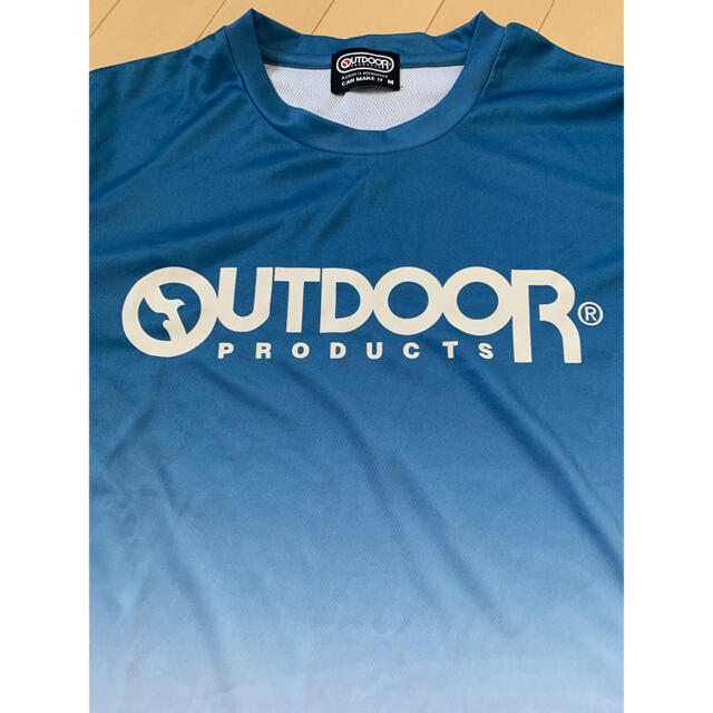 OUTDOOR PRODUCTS(アウトドアプロダクツ)のoutdoor アウトドア　紳士服　メンズ　Tシャツ　半袖　スカイブルー メンズのトップス(Tシャツ/カットソー(半袖/袖なし))の商品写真