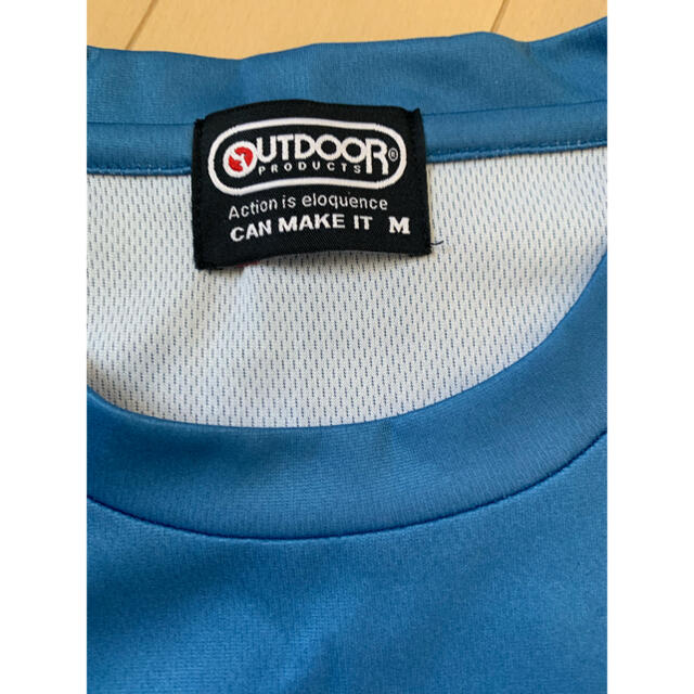 OUTDOOR PRODUCTS(アウトドアプロダクツ)のoutdoor アウトドア　紳士服　メンズ　Tシャツ　半袖　スカイブルー メンズのトップス(Tシャツ/カットソー(半袖/袖なし))の商品写真
