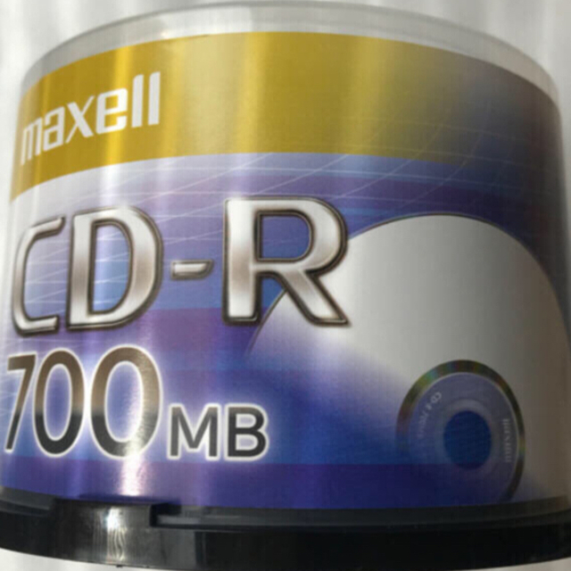 maxell(マクセル)のmaxell データ用　CD-R 700MB  45枚 エンタメ/ホビーのCD(その他)の商品写真