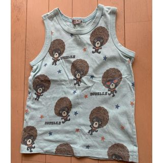 ダブルビー(DOUBLE.B)のミキハウス　ダブルビー　ノースリーブシャツ　110cm(Tシャツ/カットソー)