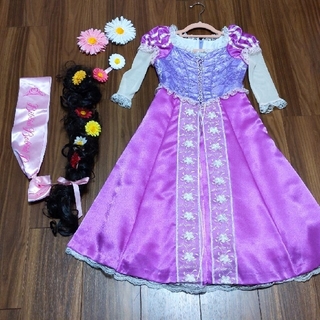 ディズニー(Disney)の《中古》ヒビディバビディブティック・ラプンツェル・110cm(ドレス/フォーマル)
