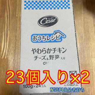 シーザー(CASAR)のシーザー　おうちレシピ23個入り×2(ペットフード)