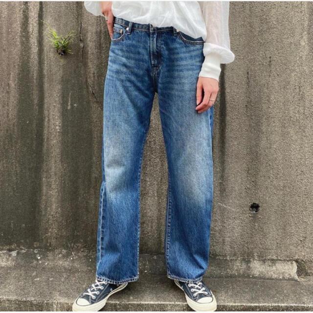 DENHAM(デンハム)のDENHAM BARDOT WIDE GRMILLBL レディースのパンツ(デニム/ジーンズ)の商品写真