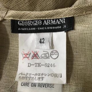 ジョルジオアルマーニ(Giorgio Armani)の✨〈新品未使用〉✨GIORGIO ARMANI silkブラウス(シャツ/ブラウス(長袖/七分))