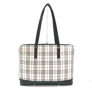 バーバリー(BURBERRY)のバーバリー トートバッグ ベージュ×マルチ(トートバッグ)