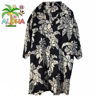 サンサーフ(Sun Surf)の【USA製】アロハシャツ 花柄  MADE IN HAWAII  レーヨン SS(シャツ)