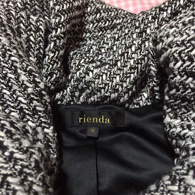 rienda(リエンダ)のお値下げ中☆美品リエンダ rienda ダウンコート レディースのジャケット/アウター(ダウンコート)の商品写真