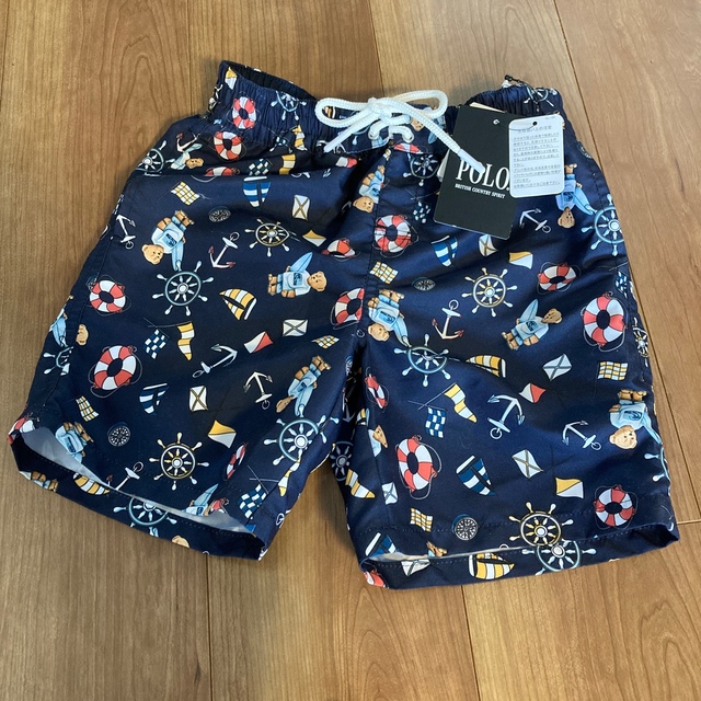 POLO RALPH LAUREN(ポロラルフローレン)のポロ　男の子　水着　120 バースデー　ネイビー　ポロベア キッズ/ベビー/マタニティのキッズ服男の子用(90cm~)(水着)の商品写真