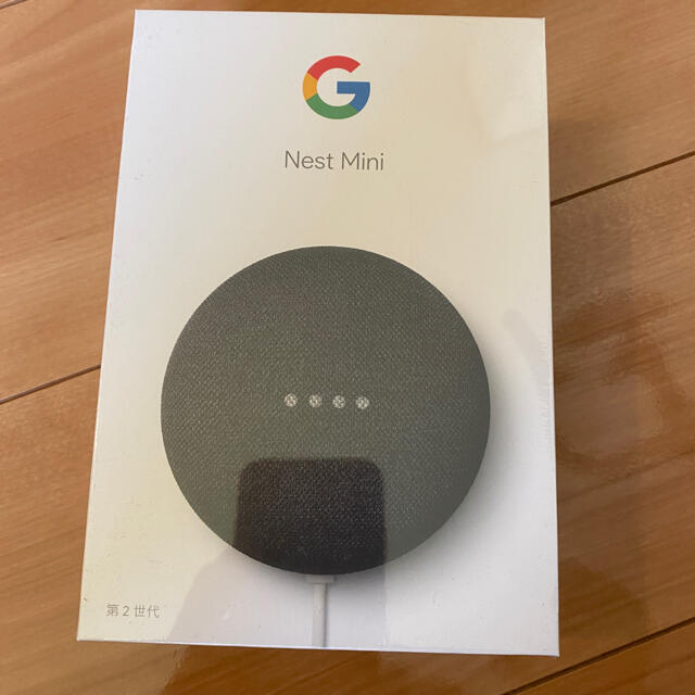 Google(グーグル)のGoogle nest mini スマホ/家電/カメラのオーディオ機器(スピーカー)の商品写真