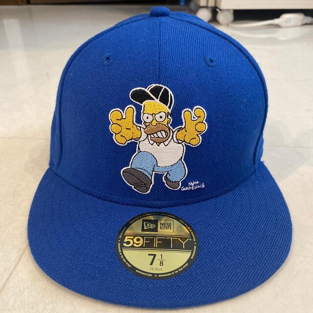 New Era シンプソンズ ニューエラ キャップ 56 8 7 8 1 青の通販 By 引っ越し直後 ニューエラーならラクマ